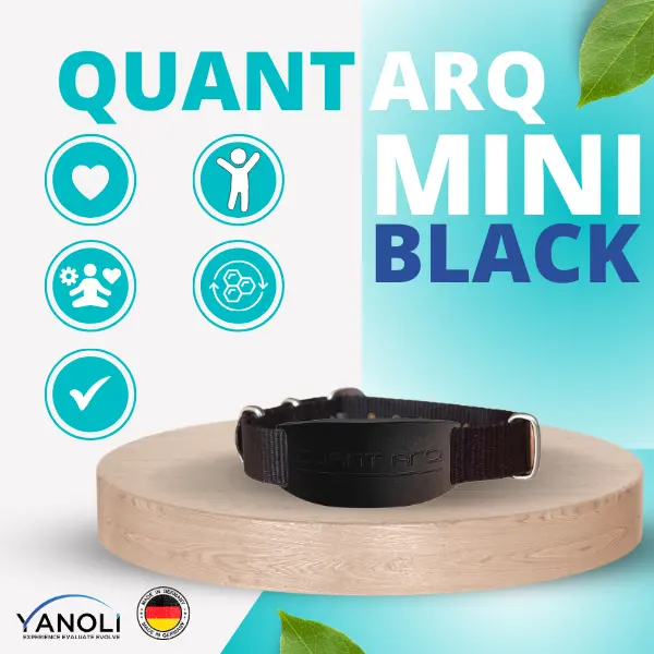 QUANT ARQ MINI BLACK Porte la puissance de l'équilibre quantique