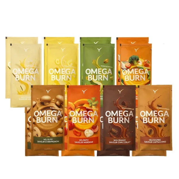 Omega Burn Set découverte sachets individuels x16